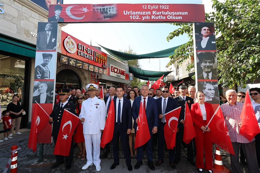 Urla’nın kurtuluşunun 102. yıl dönümü coşkuyla kutlanmaya başlandı