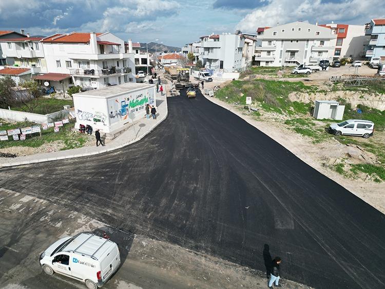 Urla’da Yol Yenileme Çalışmaları Başladı